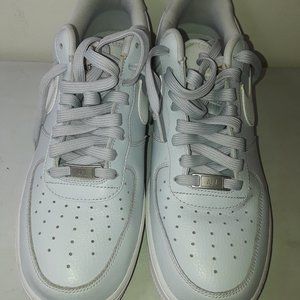 Mens Nike AirForce 1 Pure Platinum 488298091 *RARE* Size 9.5